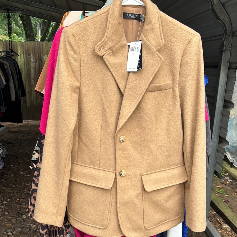 Ralph Lauren Camel Blazer
